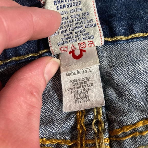 SOLD! Rare! 🇺🇸 Bobby SuperQT in “BZ INGLORIOUS” True Religion size 30x34 - Picture 7 of 10